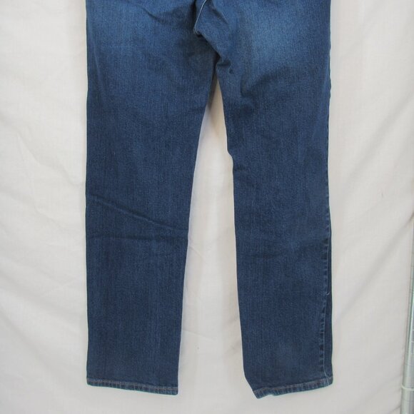 Levi Red Tab 541 Mid Rise Straight Leg Dark Wash Men's Blue Jeans Size 32X32 - Picture 5 of 9
